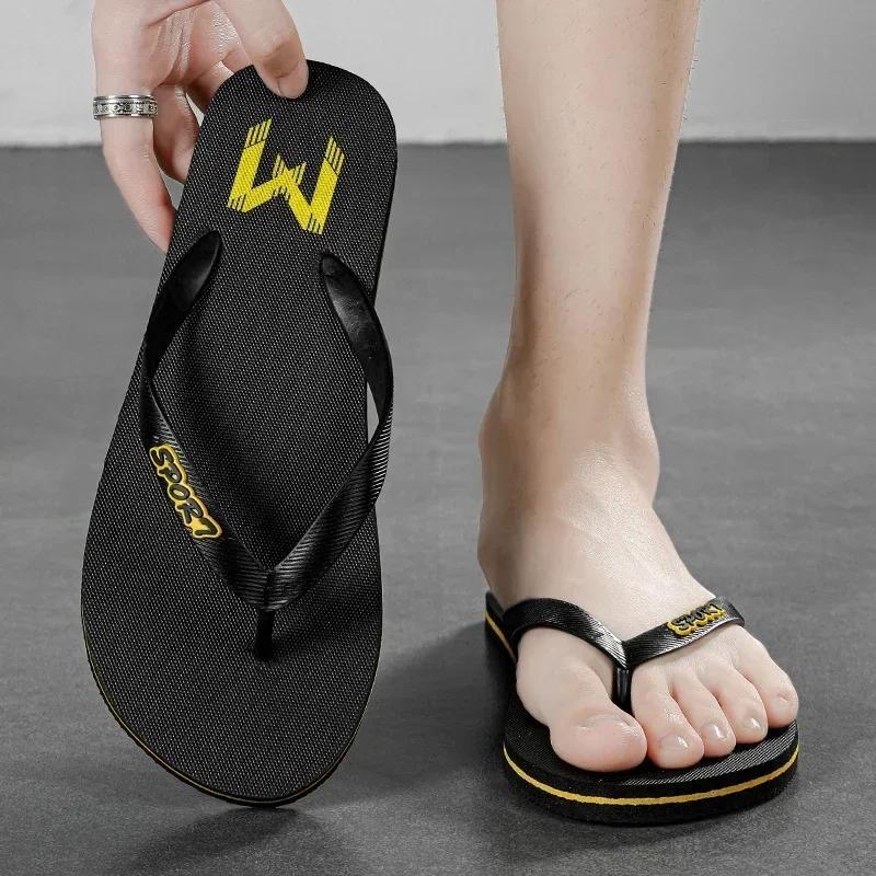 Men's Flip Flops for Man House Slippers Man Summer Shoes Men Original Men's Comfortable Slipper Slippers Walk Around Home Flop