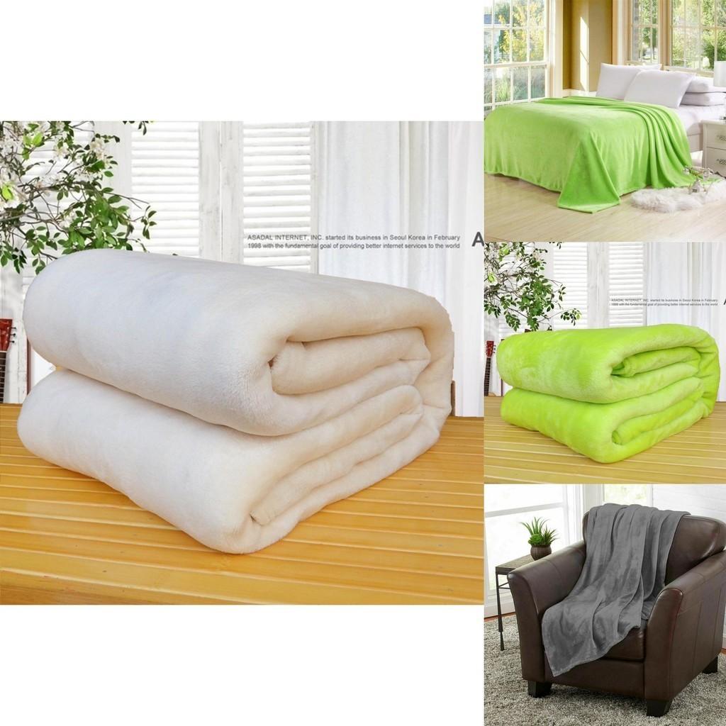 Plush Microfiber Warm Blanket For Single And Queen Size Beds Cozy Vibes