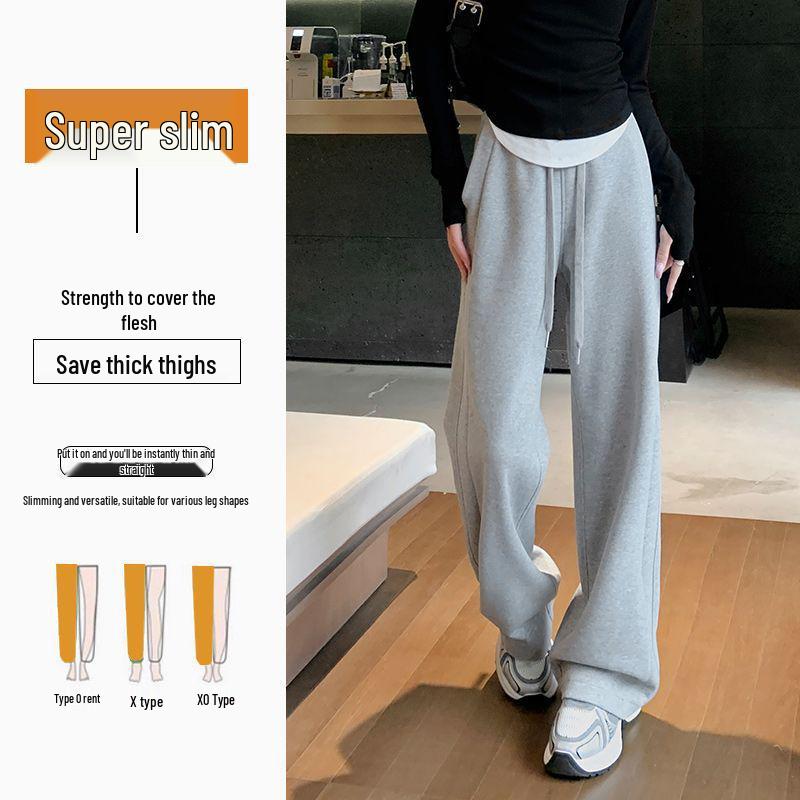 Damen Dicke Graue Fleecegefütterte Jogginghose - Neu für Herbst/Winter 2025, Erhältlich in Schmalen, Weiten und Geraden Beinschnitten.