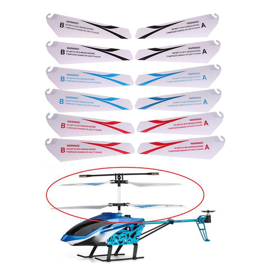Für Copter Leichte 9cm Blattpropeller für Fernsteuerungs-Helikopter Flugzeuge A B Lüfterblätter Propellerblatt Set