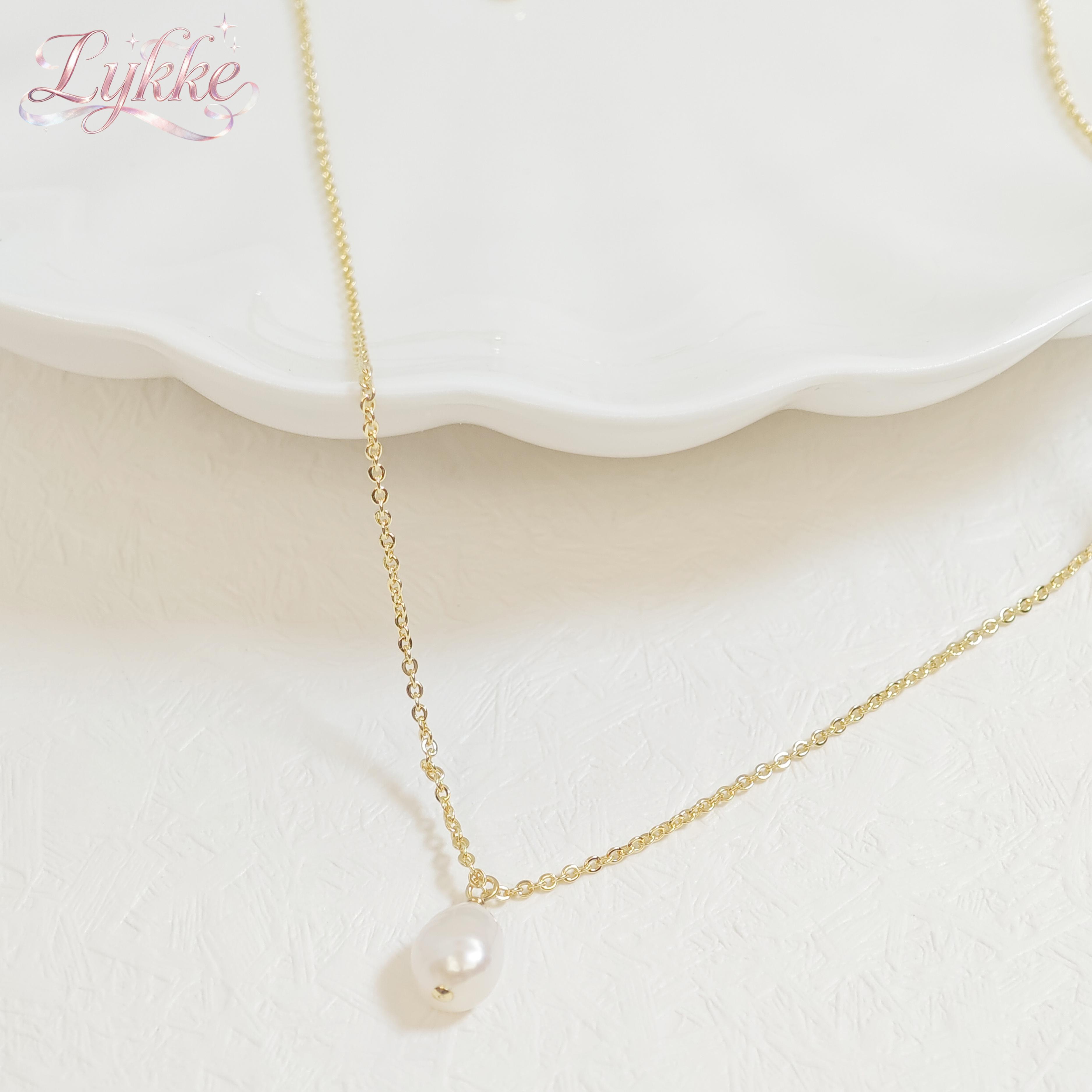 

Popular Fashion Baroque Irregular Natural Freshwater Pearl Necklace Women s Jewelry Simple Gift Giving Wedding Date Party 50cm