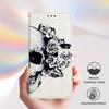 Cute Painted Leather Flip Case on For Tecno Pova Curve 2 Camon 50 Spark Go 3 2 1 1S Pop 10 10C Wallet Stand Book Cover Card Slot