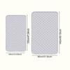 Either-Side Ironing Pad with Folding Design, Space-Saving Garment Care Work Area for Home, Office, Dorm, or Travel Use