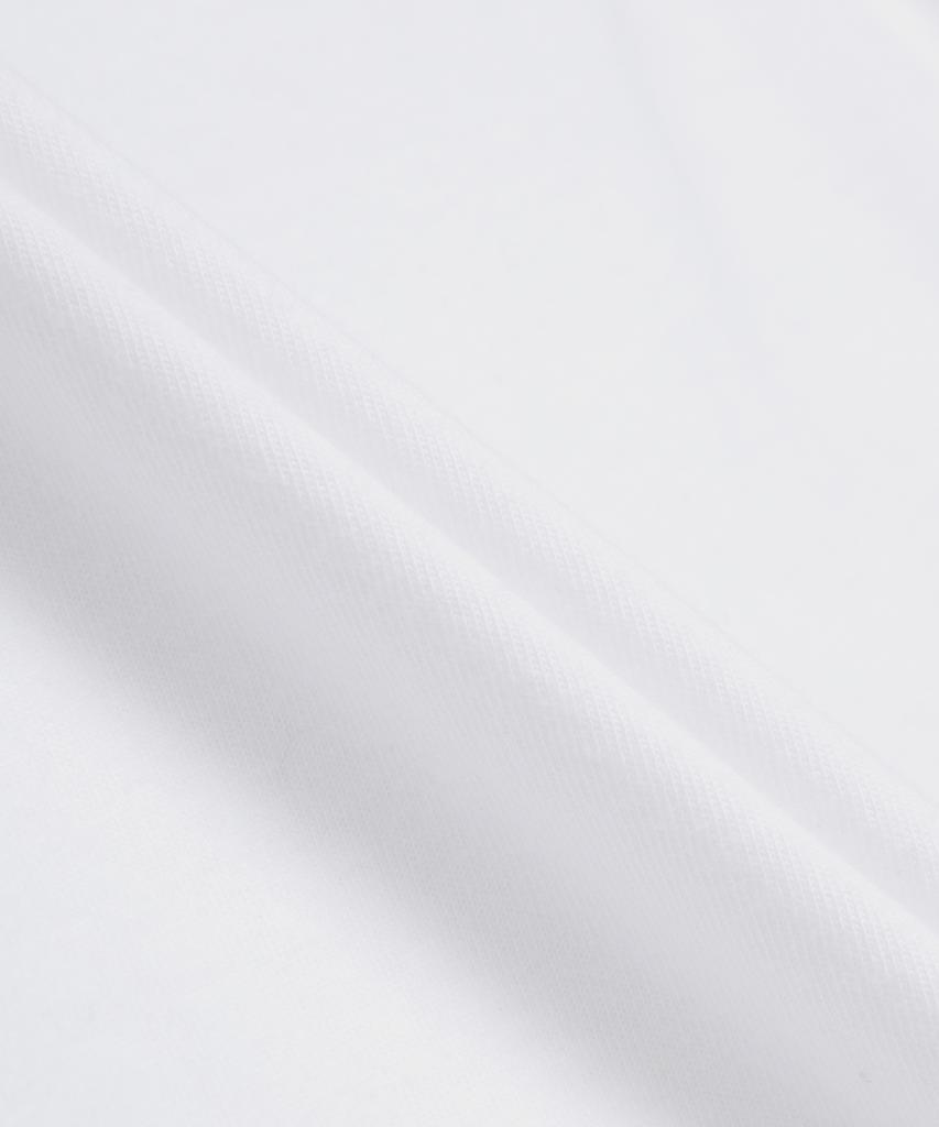 BROOKS BROTHERS Supima Golden Fleece Logo T-Shirt (White) (Bbnpmm5192A)
