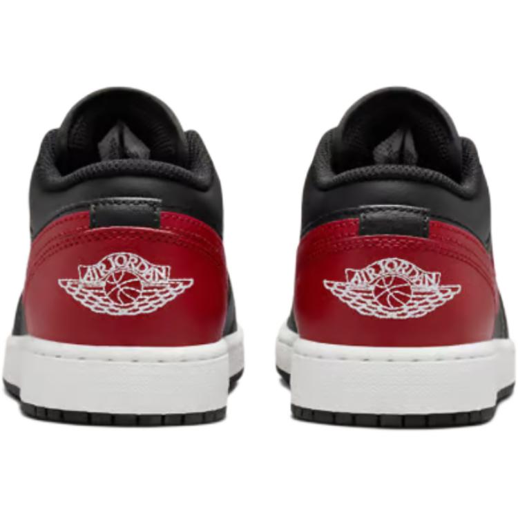 Air Jordan 1 Low GS Black University Red White 553560-067