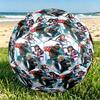 Final Fantasy Print Size 5 Soccer Ball, PU Wear Resistant Football for Match Training and Daily Practice, Birthday Gift for Soccer Fans
