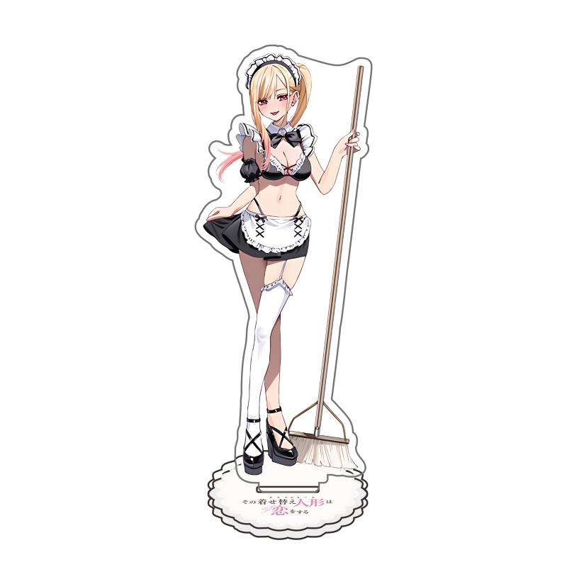 Anime My Dress Up Darling HD Acrylic Stand Figure Kitagawa Marin Gojo Wakana Model Plate Desk Decor Standing Sign Room Ornaments