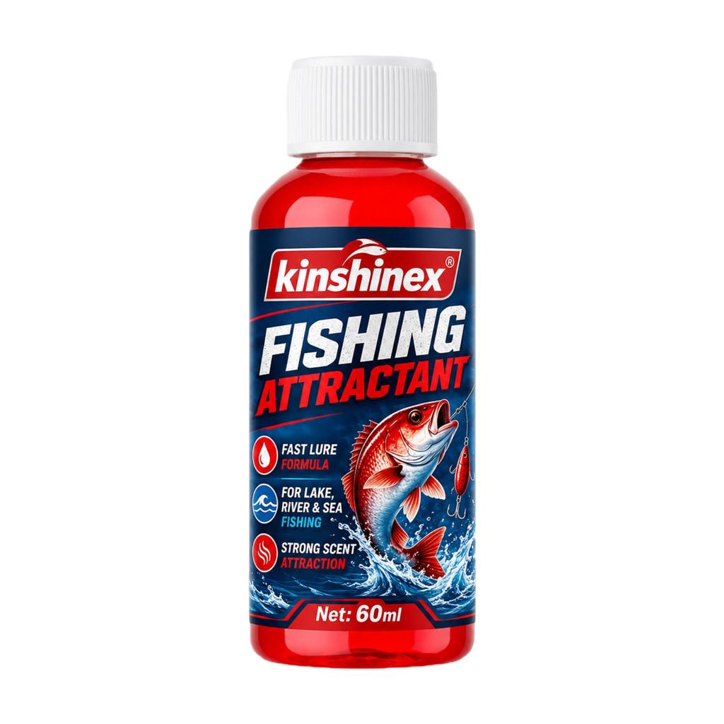 Angler Fishing Bait Attractant, Strong Scent Formula Draws Fish from Distance, for Lake River Saltwater Fishing