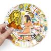 10/30/50pcs Cartoon Ancient Egyptian Culture Stickers Pyramid Pharaoh Sticker DIY Skateboard Notebook Phone Case Decals Toy Gift