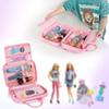 LoDrid Barbie Storage Bag, Doll Storage Bag, Easy to Carry, for Barbie