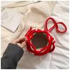 Mushroom knitted bag