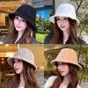 Fishermans Knitted Fashionable Hat With Hollow Out Design For Daily Outdoor