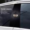 cwgqxl1 Honeycomb Texture Car B-pillar Sticker for Cadillac ATS BLS CT4 CT5 CTS ESCALADE XT4 XT6 XTS A B Column Protective Film Decals