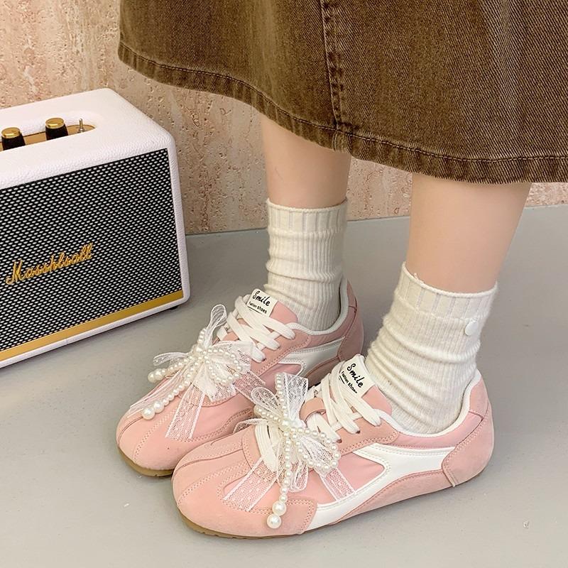 Women's Sports Casual Sports Shoes Spring Fashionable Genuine Leather Breathable Women's Vulcanized Shoes Luxury Designer