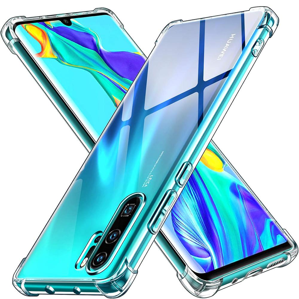 

Shockproof Silicone Soft Case For Huawei P30 P20 Pro Lite Clear Ultra Thin Back Cover For P 20 30 P30Pro Transparent Shell Coque Huawei P30 lite
