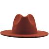 eBay autumn and winter new black woolen top hat European and American fashion jazz hat color