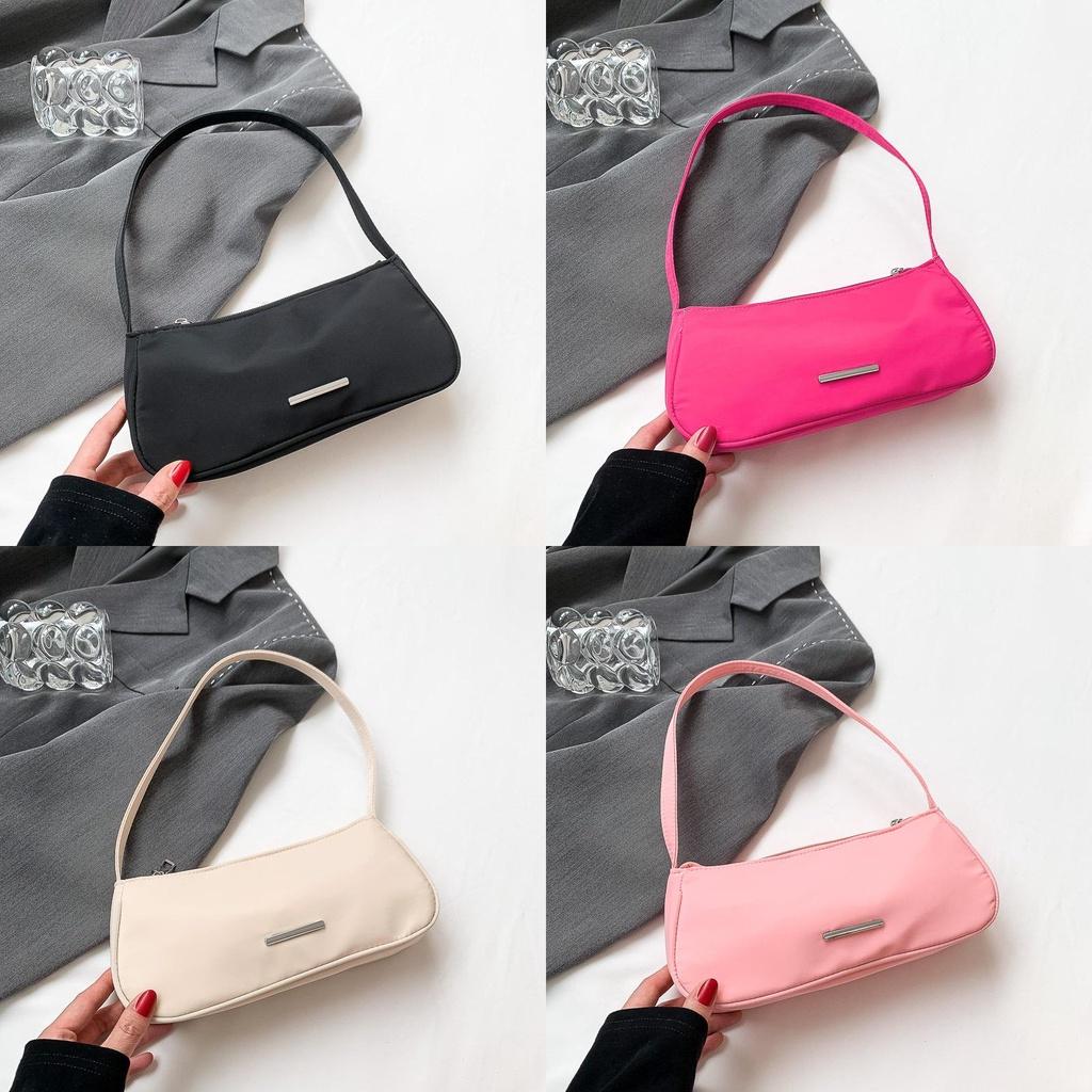 Chic And Trendy Street Style Nylon Small Shoulder Bag
