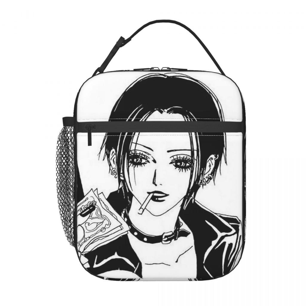 Nana Anime Osaki Eyes Insulated Lunch Bag for Kids School Cooler Thermal Food Box Tote Portable Lunch Boxes Container