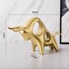 Resin Handicrafts Creative Bullfighting Ornament, Entrance Decoration, Nordic Light Luxury Decoration