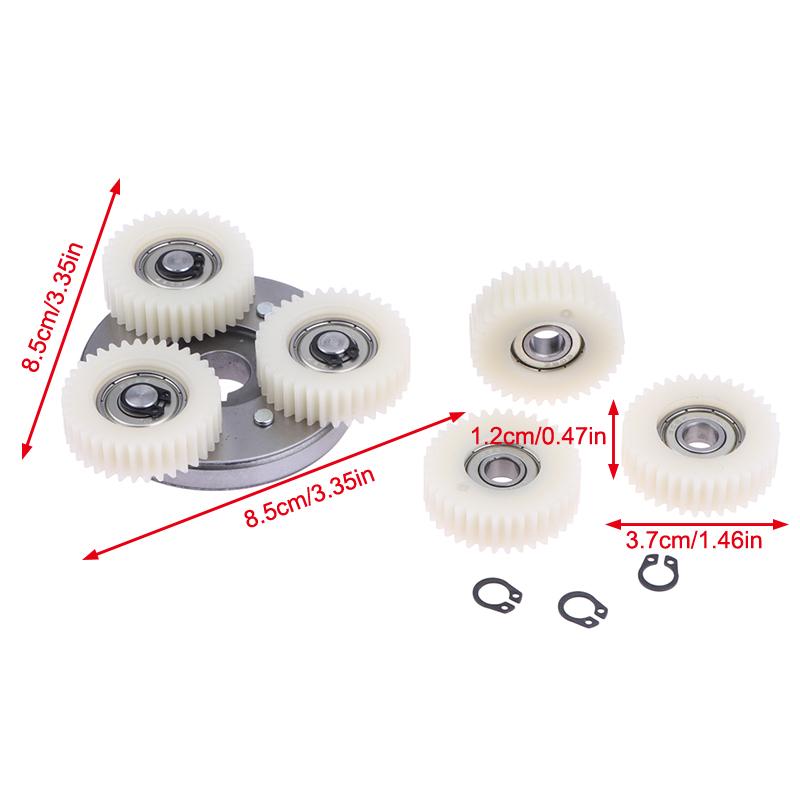3Pcs 36Teeth 608Z E-Bike Wheel Hub Motor Planetary Gears With Bearing With Bearings For 250W Motor Cycling Accessories