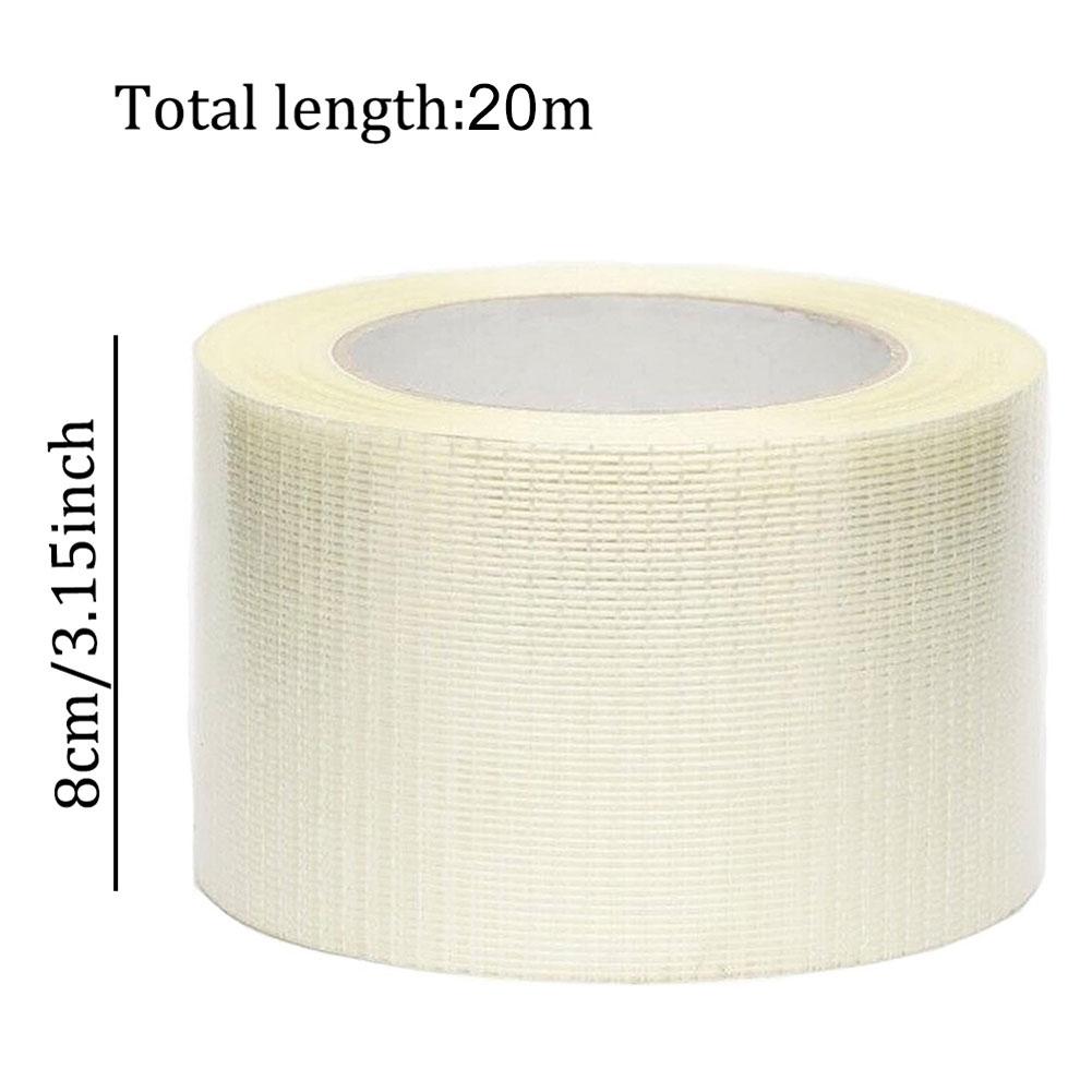 1PC Adhesive Repair Tape Fiberglass RV Awning Repair Tape Waterproof Canvas Repair Tape for RV Awning Tent Boat Covers