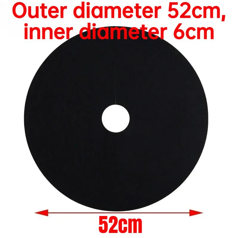 Non-Woven Reusable Tree Weed Control Barrier Protector Mat Eco-Friendly Root Protector Felt Cushion Gardening Fabric