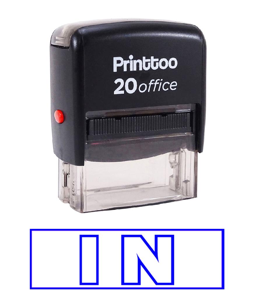 Printtoo INVOICE Self Inking Rubber Stamp Office Stationary Custom