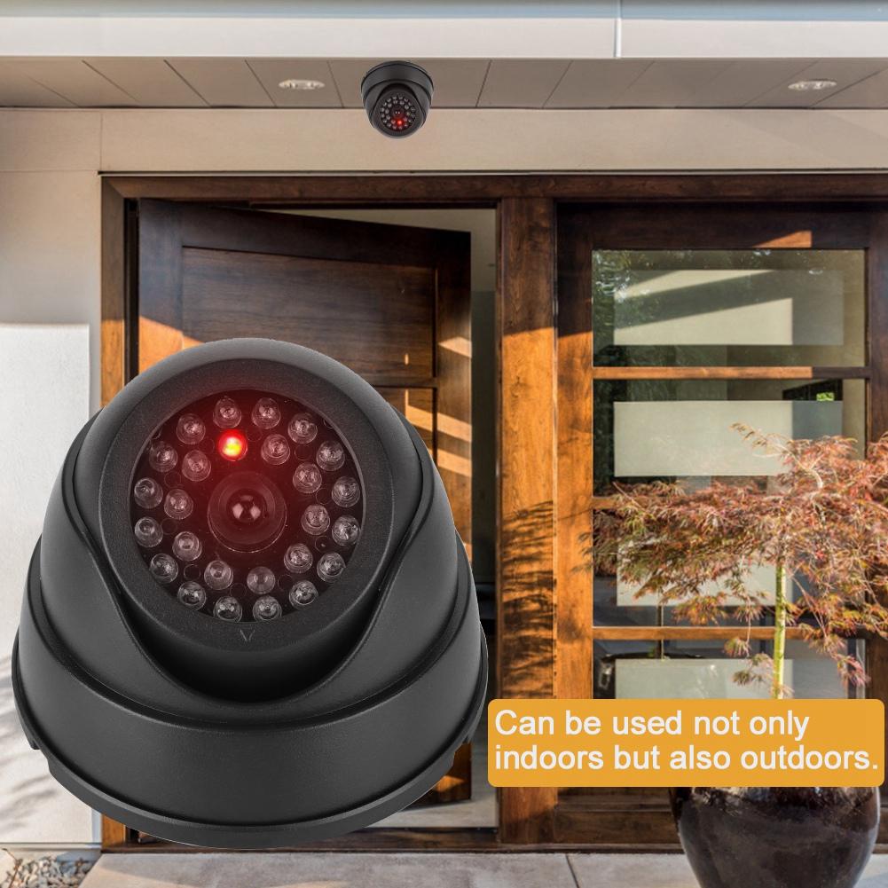 MR 18 Dummy Fake Dome Camera CCTV Surveillance Security Camera with 30pcs IR LEDs