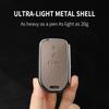Metal And Leather Car Key Case Cover For Honda Crv Cr-V Fit Civic Accord Hr-V Hrv City Odyssey Xr-V Car Key Case Protect Fob