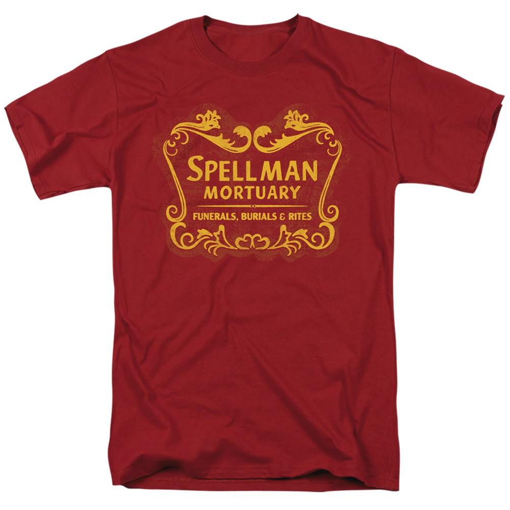 Chilling Adventures Of Sabrina Spellman Mortuary Adult T-Shirt XXXL