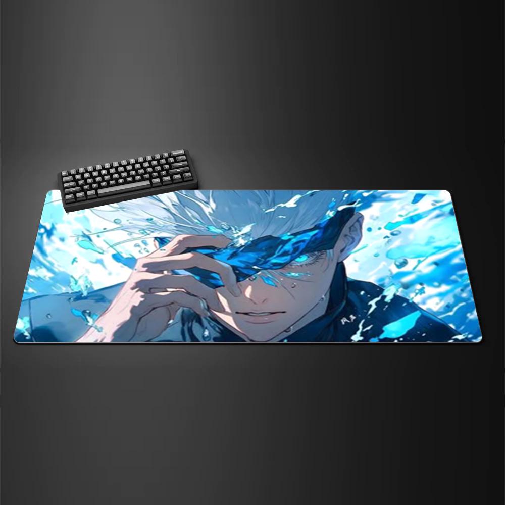 Satoru Gojo Mouse Pad Mousepad Large Gaming Mouse Pad LockEdge Thickened Computer Keyboard Table Desk Mat
