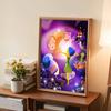 DIY Diamond Painting Happy and Joyful Cross Stitch Kit Mosaic Art Diamond Painting Full Circle Diamond Home Decoration