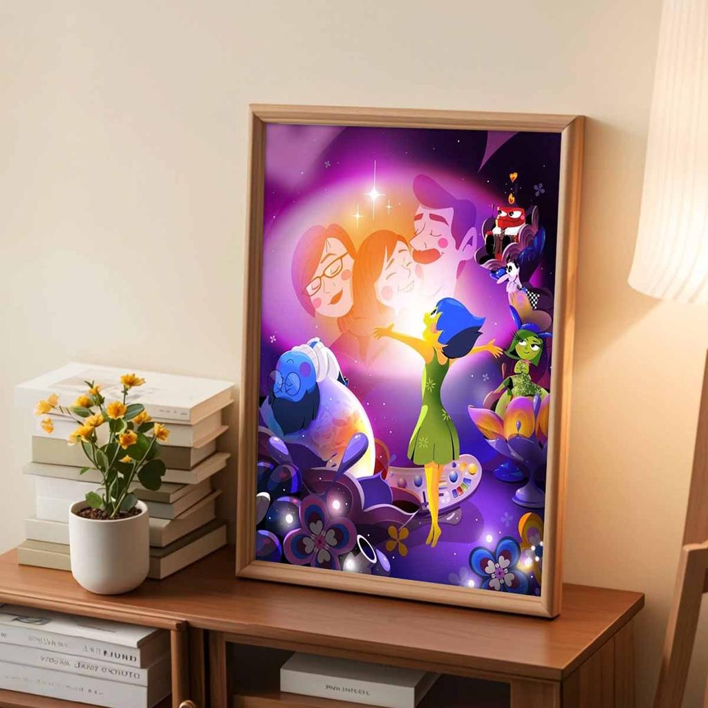 DIY Diamond Painting Happy and Joyful Cross Stitch Kit Mosaic Art Diamond Painting Full Circle Diamond Home Decoration