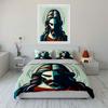 Jesus Christ Face Illustration. Bedding Sets Duvet Cover Sets Duvet Covers Pillowcases(1 * Duvet Cover 2 * Pillowcases, Without Duvet Insert)
