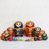 10-layer Russian Nesting Dolls Handmade Wooden Decorative Festival