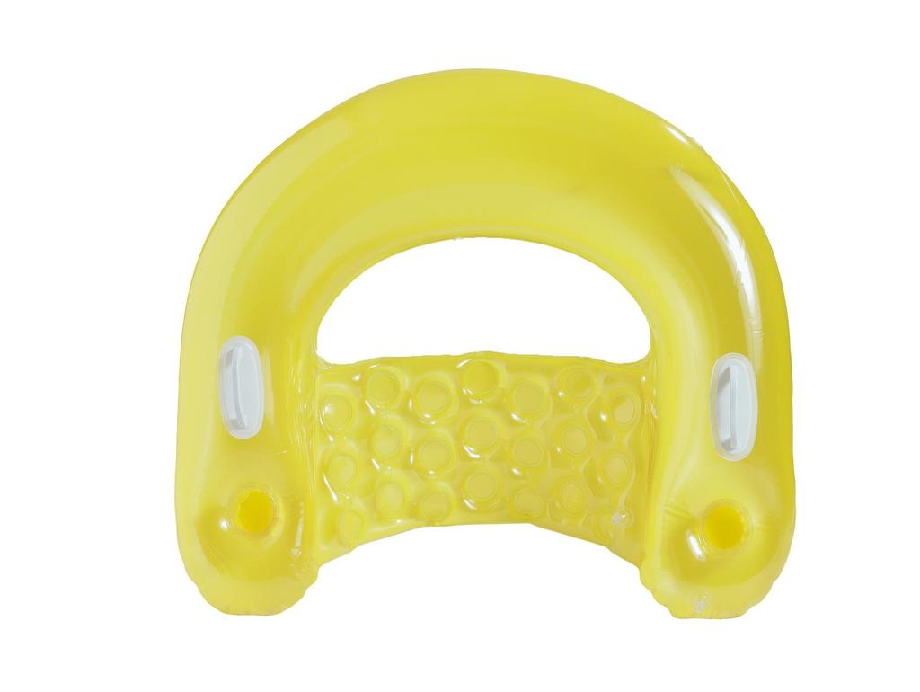 Inflatable Water Lounge Chair with Detachable Sunshade - U-shaped Raft for Adults, Thickened for Summer Floating Fun