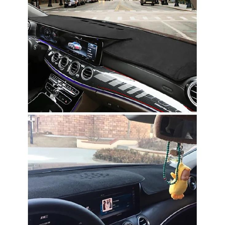For Benz E-Class 2016- W213 C238 A238 E260 Dashmat Dashboard Cover trument Panel Sunscreen Pad Anti-Dirt Proof Dash Mat