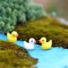 20Pcs DIY Craft Miniature Ducks Resin Accessories for Micro Landscape Terrarium Jewelry Making Phone Case Decoration