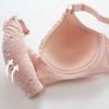 Bra Female Sexy Printed Bra Without Steel Ring Underwear Gathered Comfortable Breathable Bra Girl Jacquard