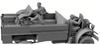 Thunder Model Maßstab 1/35 Britischer LRDG Ford F-30 Geschütz-LKW mit 37mm Bofors Kanone, Enthält 3 Figuren, Plastikmodellbausatz TB35312 (Militärfahrzeug)