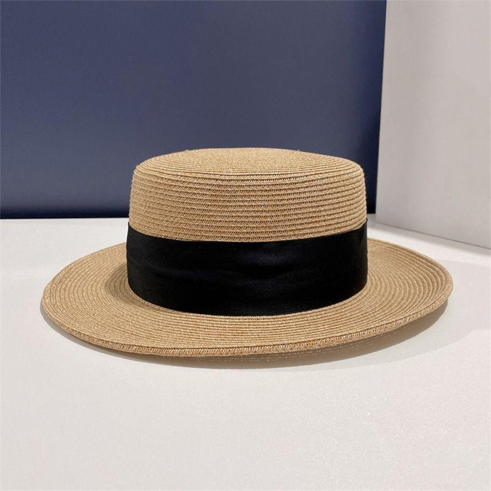 Sun Protection Straw Hat Wide Brim Sun Protection Hat Ladies Sun Hat Outdoor Activities
