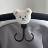 Multifunctional Baby Stroller Hook Bear Shape Stroller Accessories Durable Hanging Hook  Bike