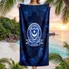 Toalla de Playa de Secado Rápido Portsmouth FC Impresa Microfibra Absorbente Portátil de Viaje Toalla de Natación