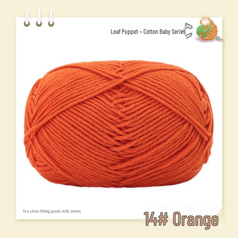 Yao Ou Handmade Crochet Flower Bouquet DIY Kit with 4-ply Combed Cotton Yarn