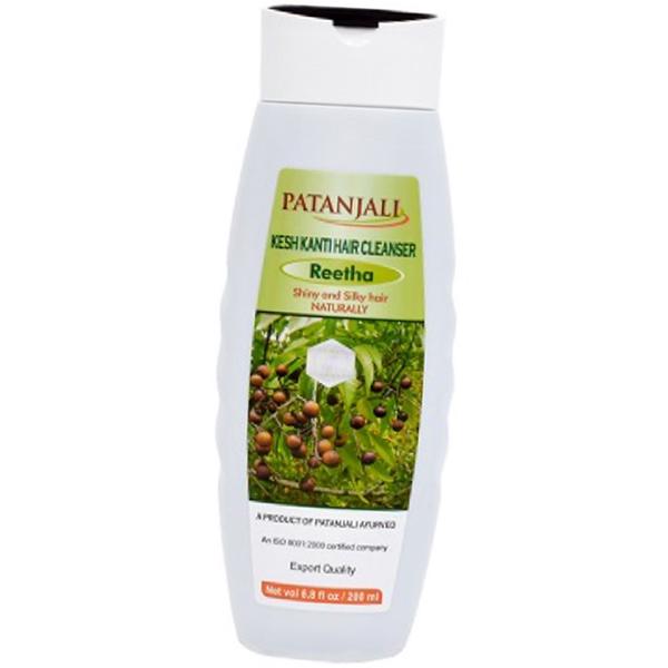 

Shampoo Reetha, Kesh Kanti Hair Cleanser Reetha, Patanjali 200ml (43635019) 200ml