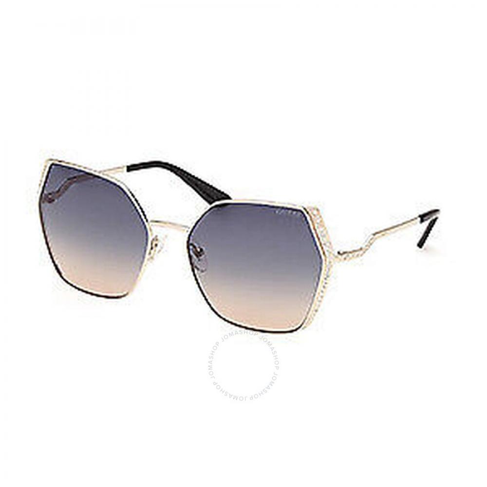 

Жіночі сонцезахисні окуляри Guess Blue Gradient Butterfly GU7843 S 33W 61