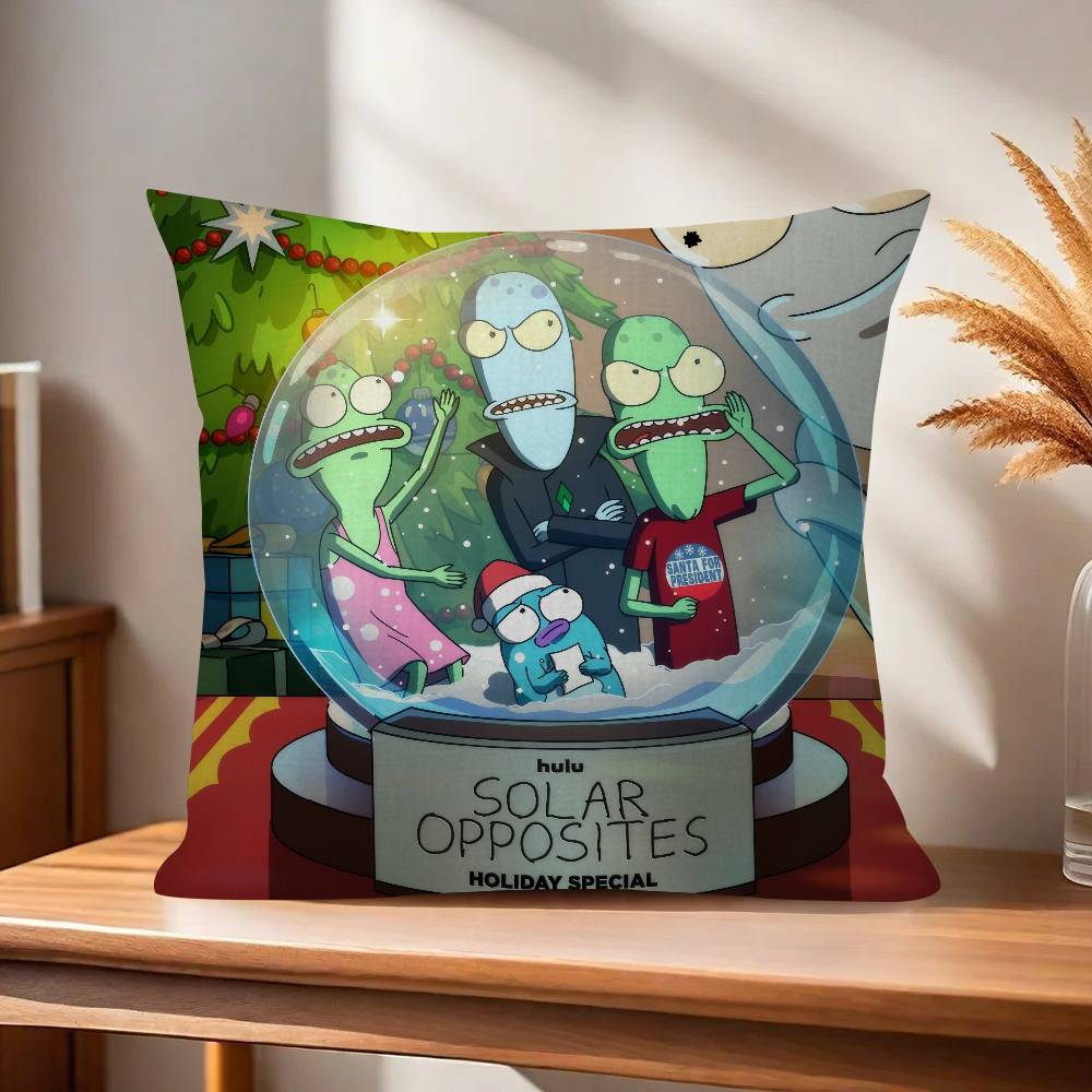 Anime Solar OOpposites Personalized Pillow Cover Kids Bedroom Wild Party Decor Pillowcase Kid Birthday Shower Gift