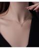 Banyan Tree S925 Silver Mobius Pendant Necklace - Light Luxury, Niche Ins Cold Style Clavicle Chain