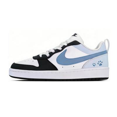 Court Borough Moon Sets On The Blue Tide Abrasion Resistant Lightweight Low Top Skateboard Shoes Women's DV5456-131(Team2034-)