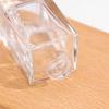 30ml Transparent Square Glass Perfume Bottle with Rounded Corners and Fine Mist Spray